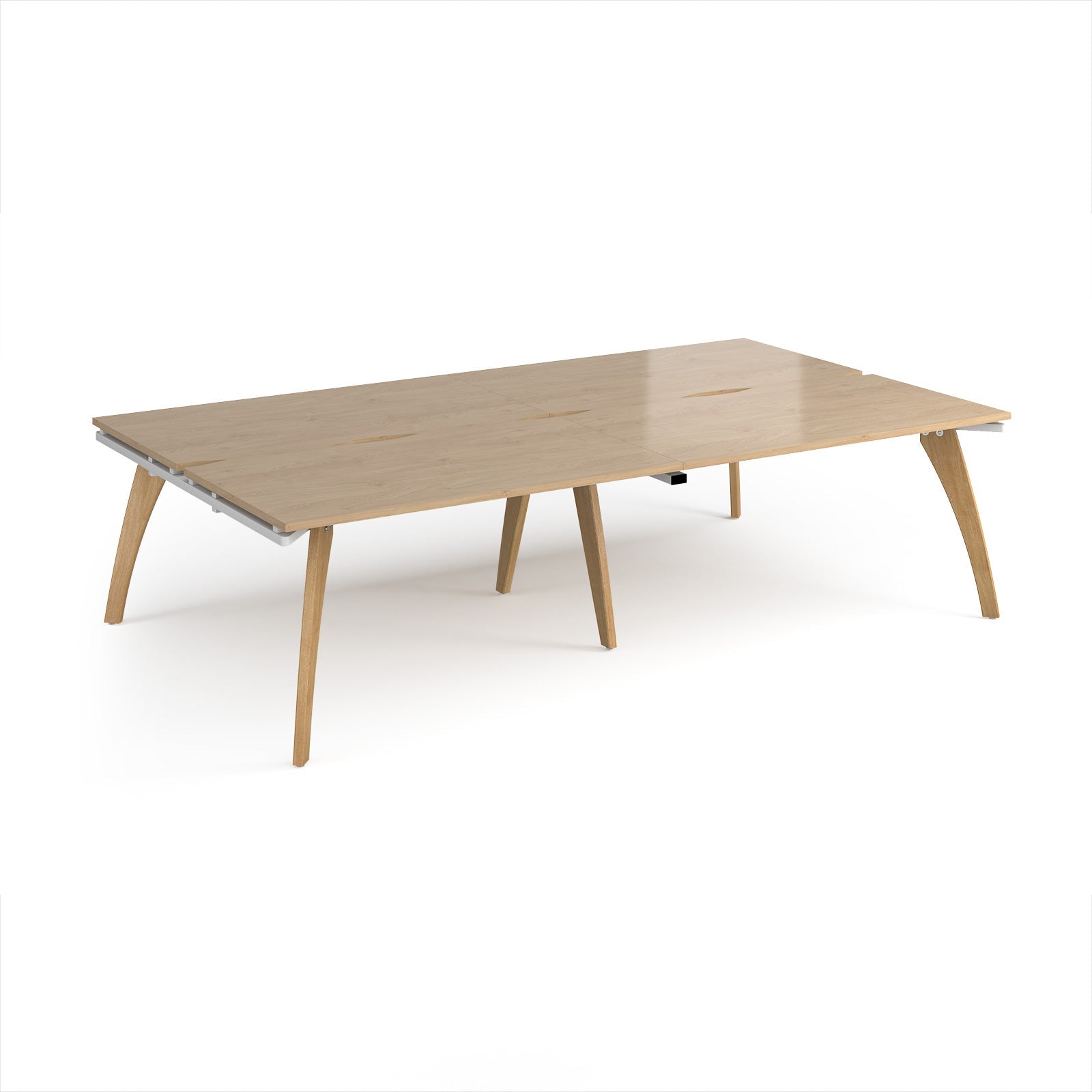 Fuze double back to back desks 1600mm deep