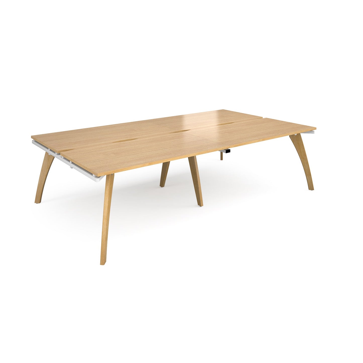 Fuze double back to back desks 1600mm deep