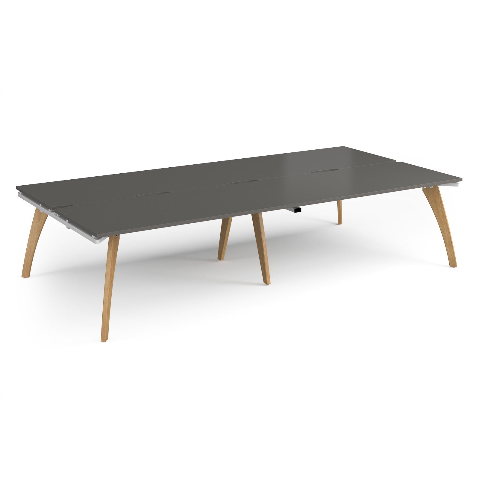 Fuze double back to back desks 1600mm deep