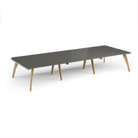 Fuze triple back to back desks 1600mm deep