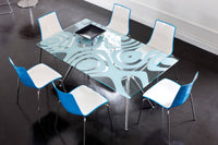Gecko shell dining stacking chair