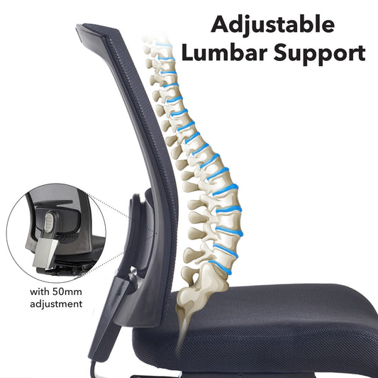 Gemini mesh task chair