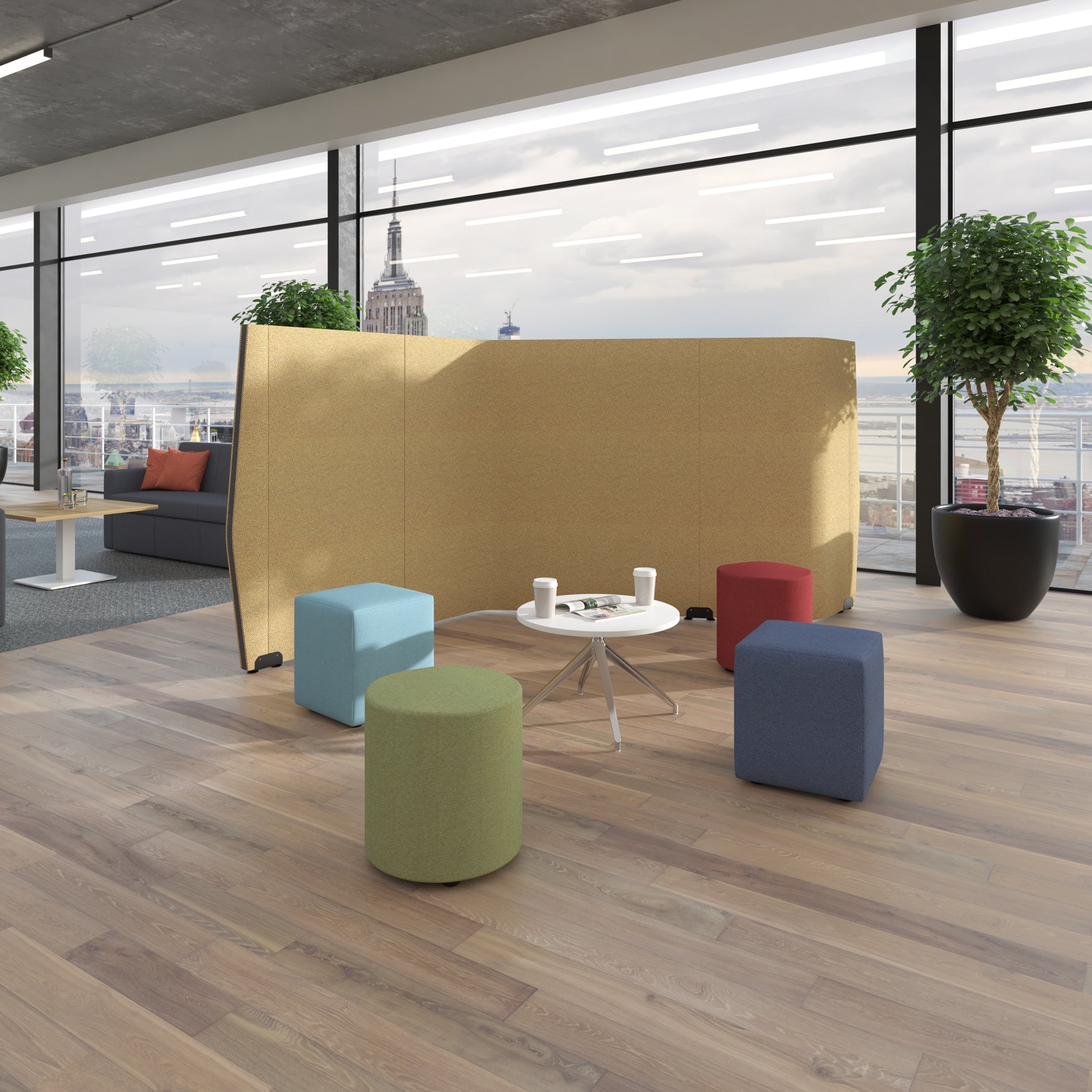 Priva wave modular screens