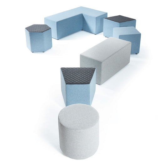 Groove modular breakout seating - Square