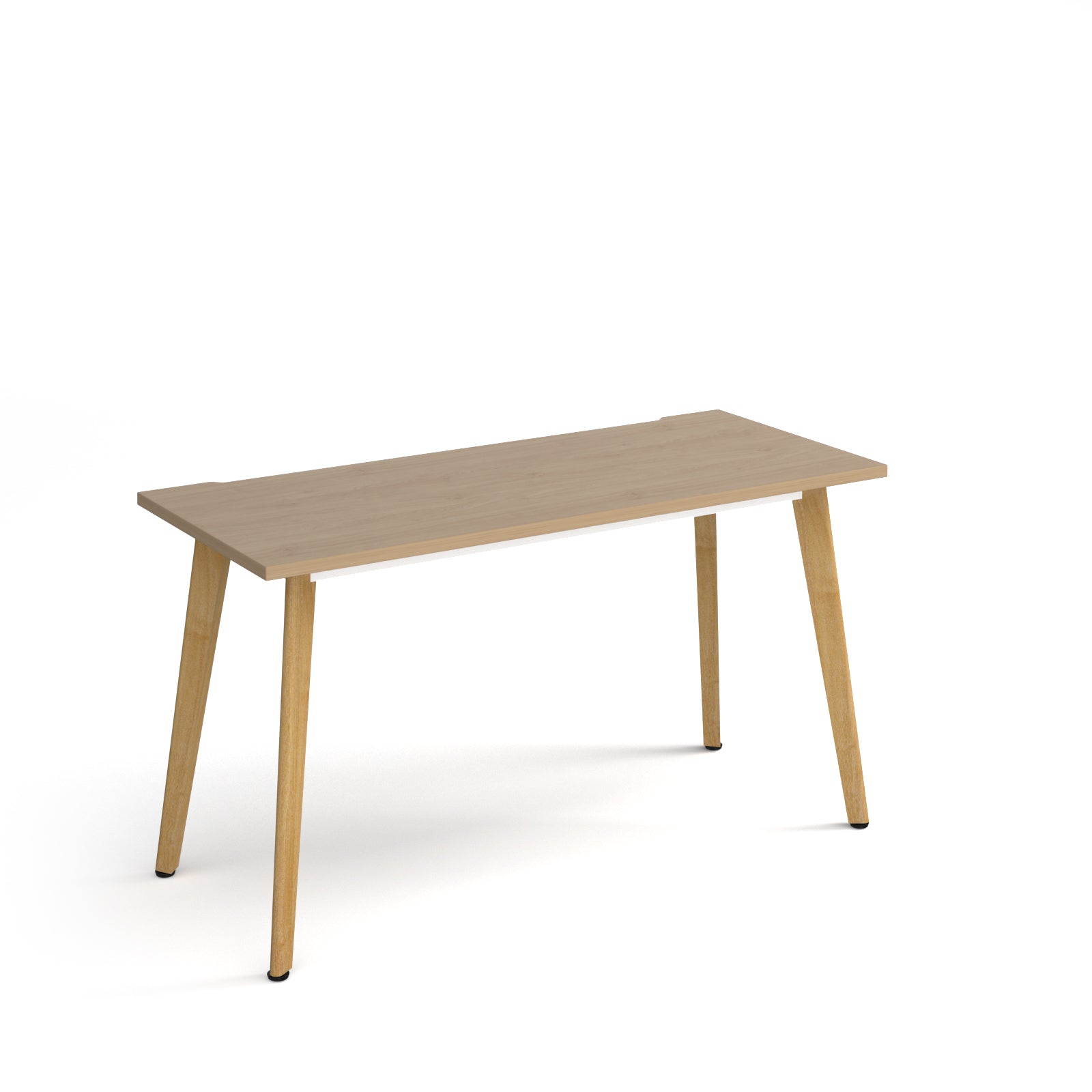 Giza Wooden Leg 600Mm Deep Desk