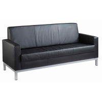 Helsinki leather reception seating