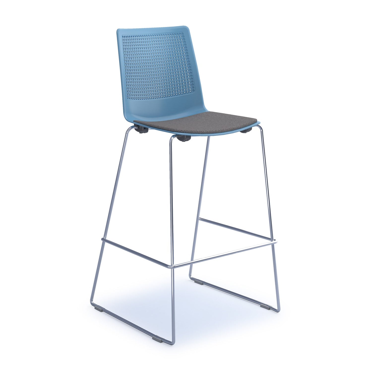 Harmony multi-purpose stool with seat pad