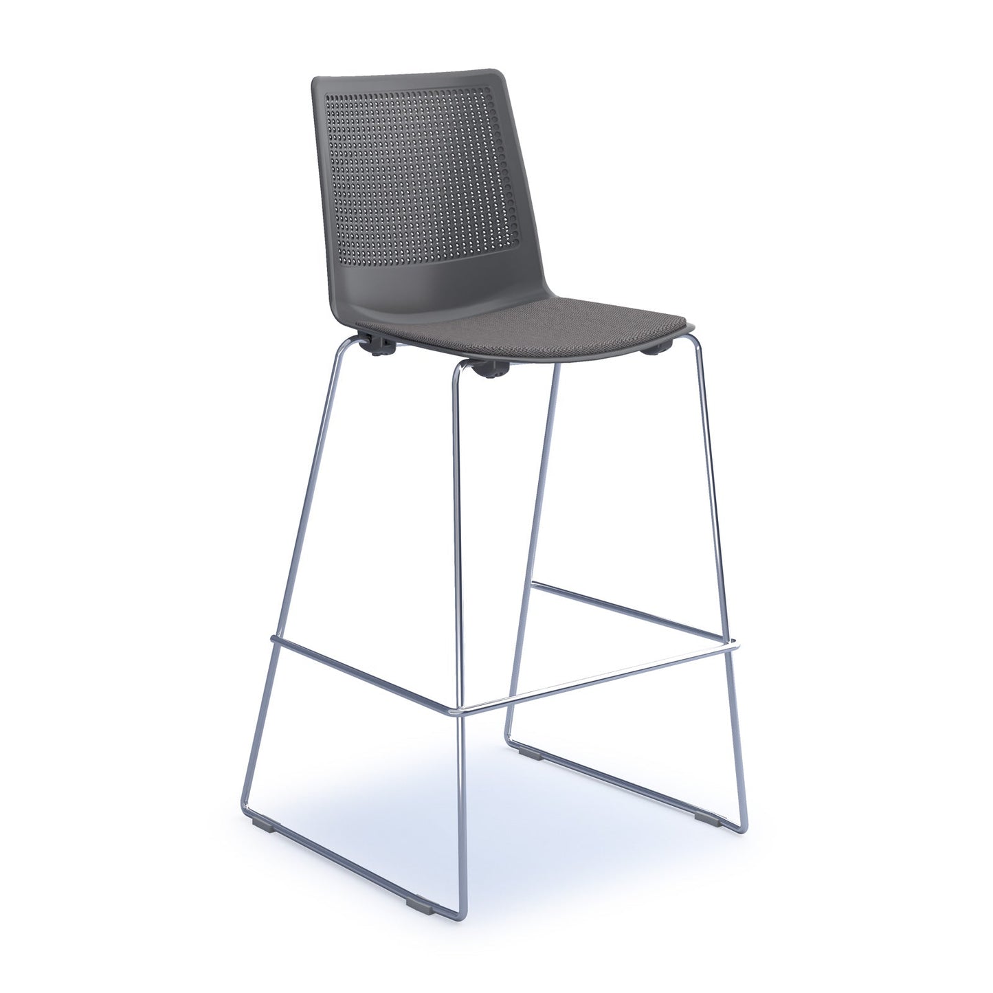 Harmony multi-purpose stool with seat pad