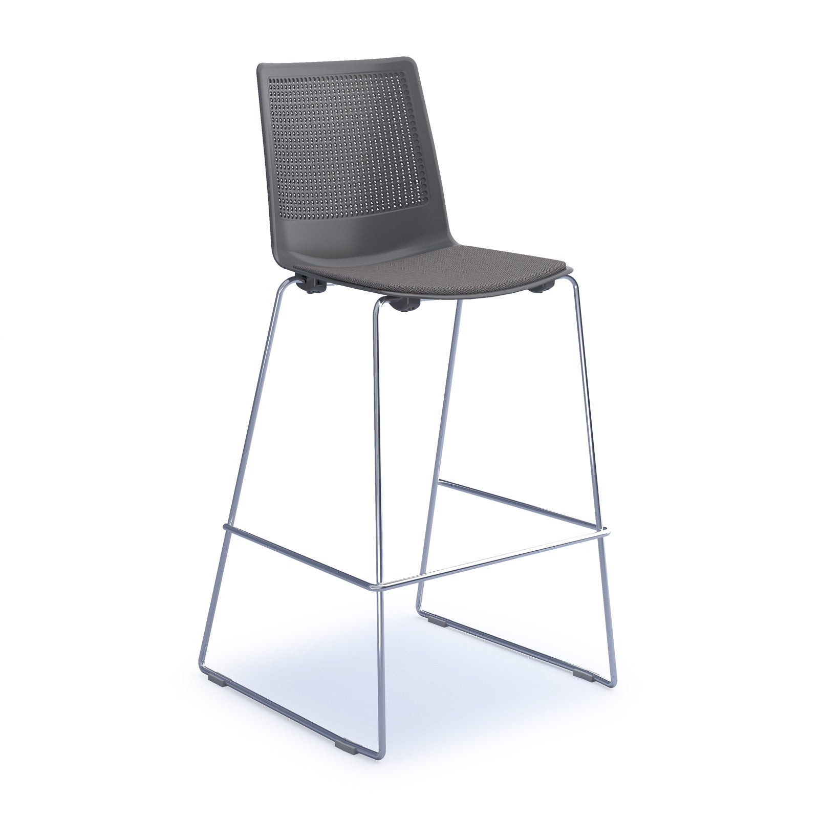 Harmony multi-purpose stool with seat pad