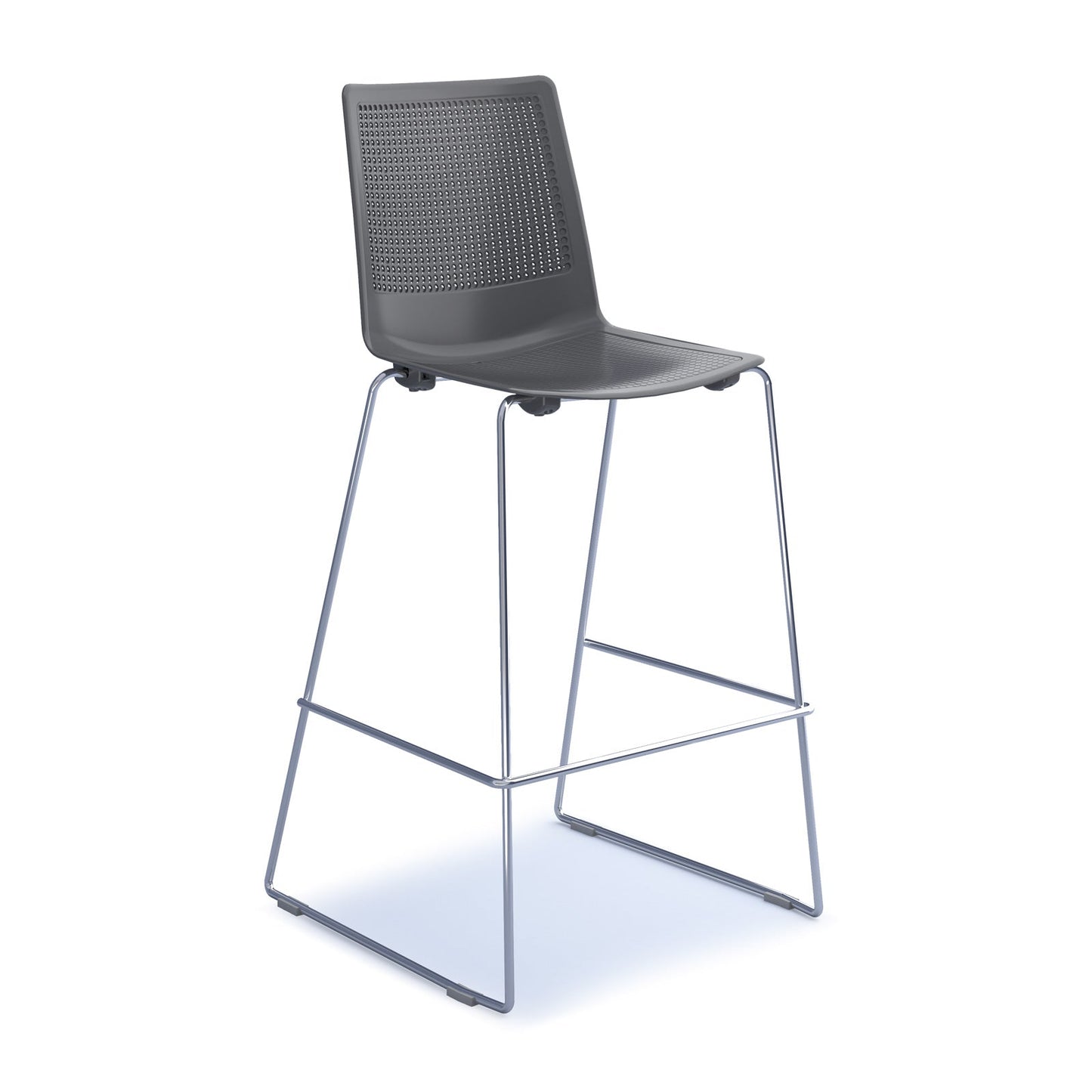 Harmony multi-purpose stool with sled frame