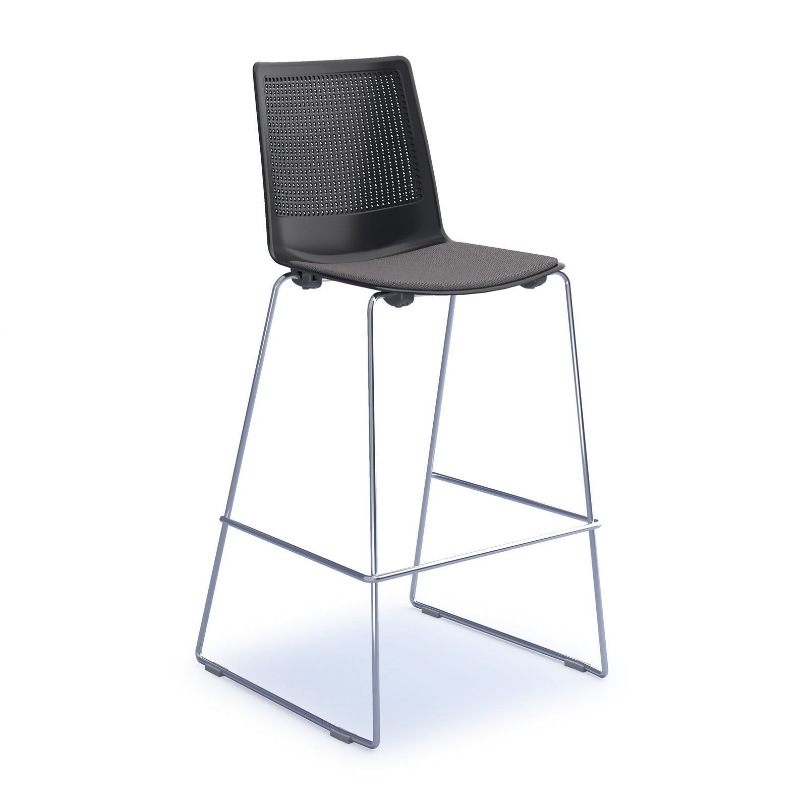 Harmony multi-purpose stool with seat pad