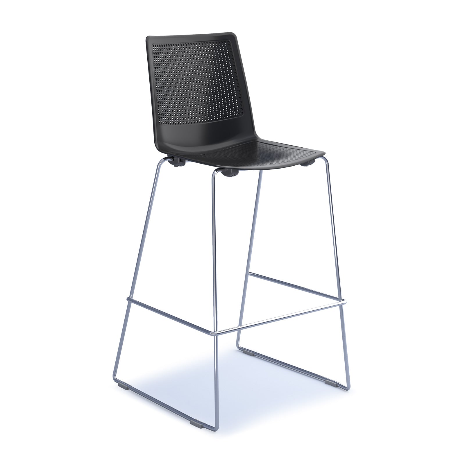 Harmony multi-purpose stool with sled frame