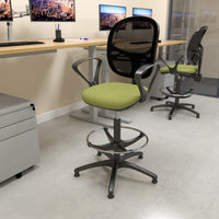 Jota mesh back draughtsman's chair