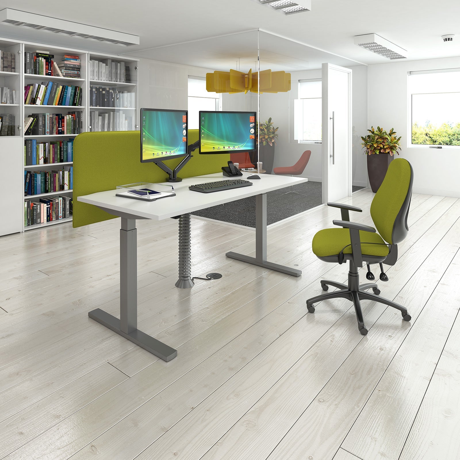 Jota XL fabric back operator chair - MTO
