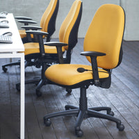 Jota XL fabric back operator chair - MTO