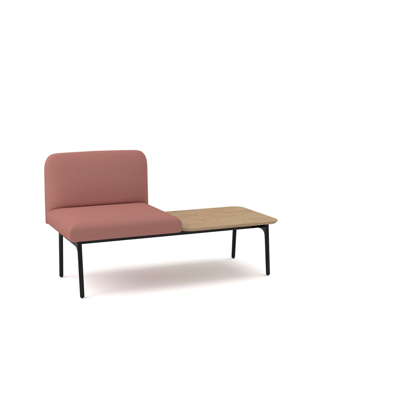 Kayla 2 seater with RH back and table