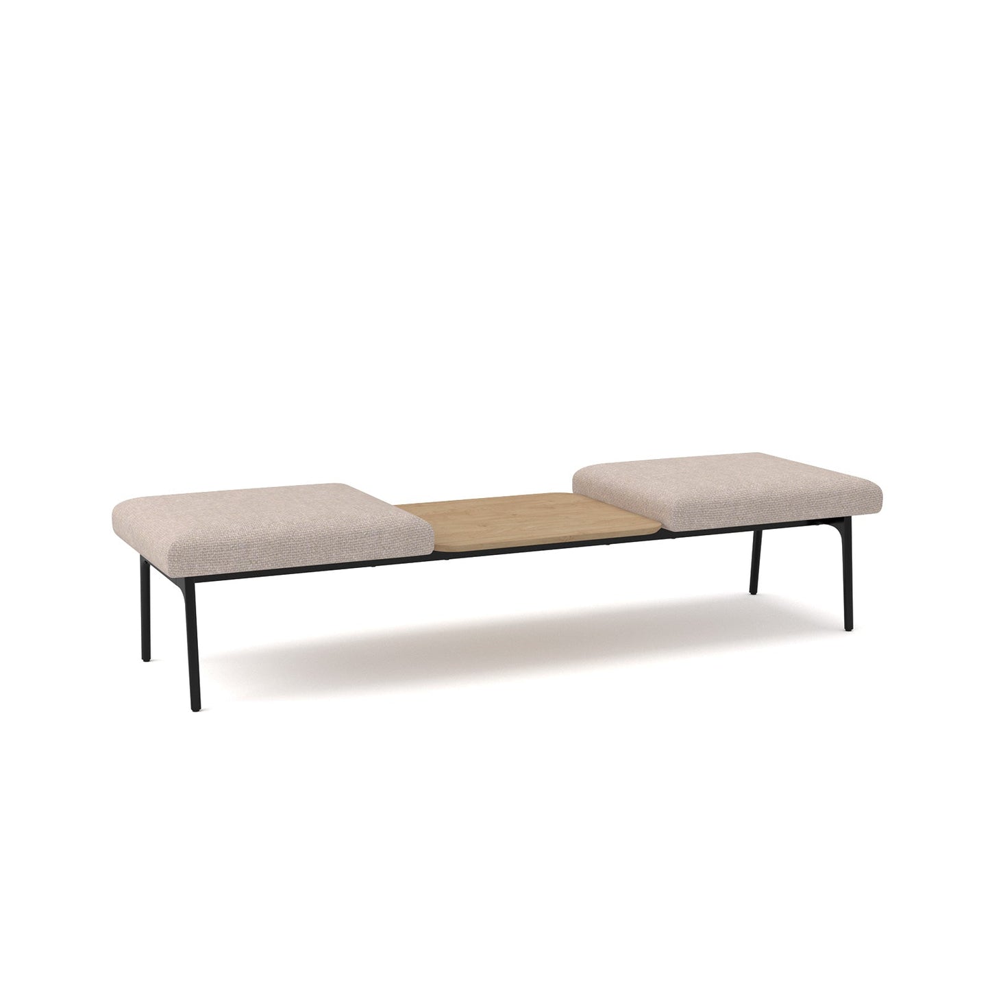 Kayla 3 seater bench with centre table
