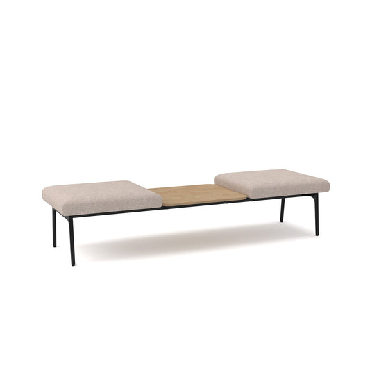 Kayla 3 seater bench with centre table