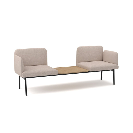 Kayla 3 seater with arms and centre table