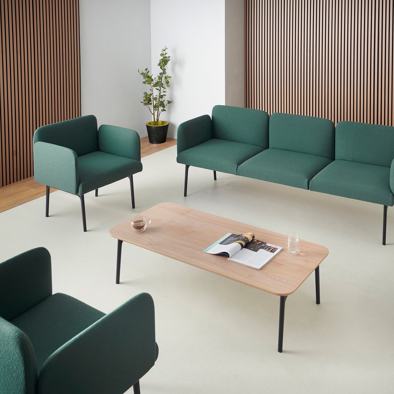 Kayla rectangular coffee table 