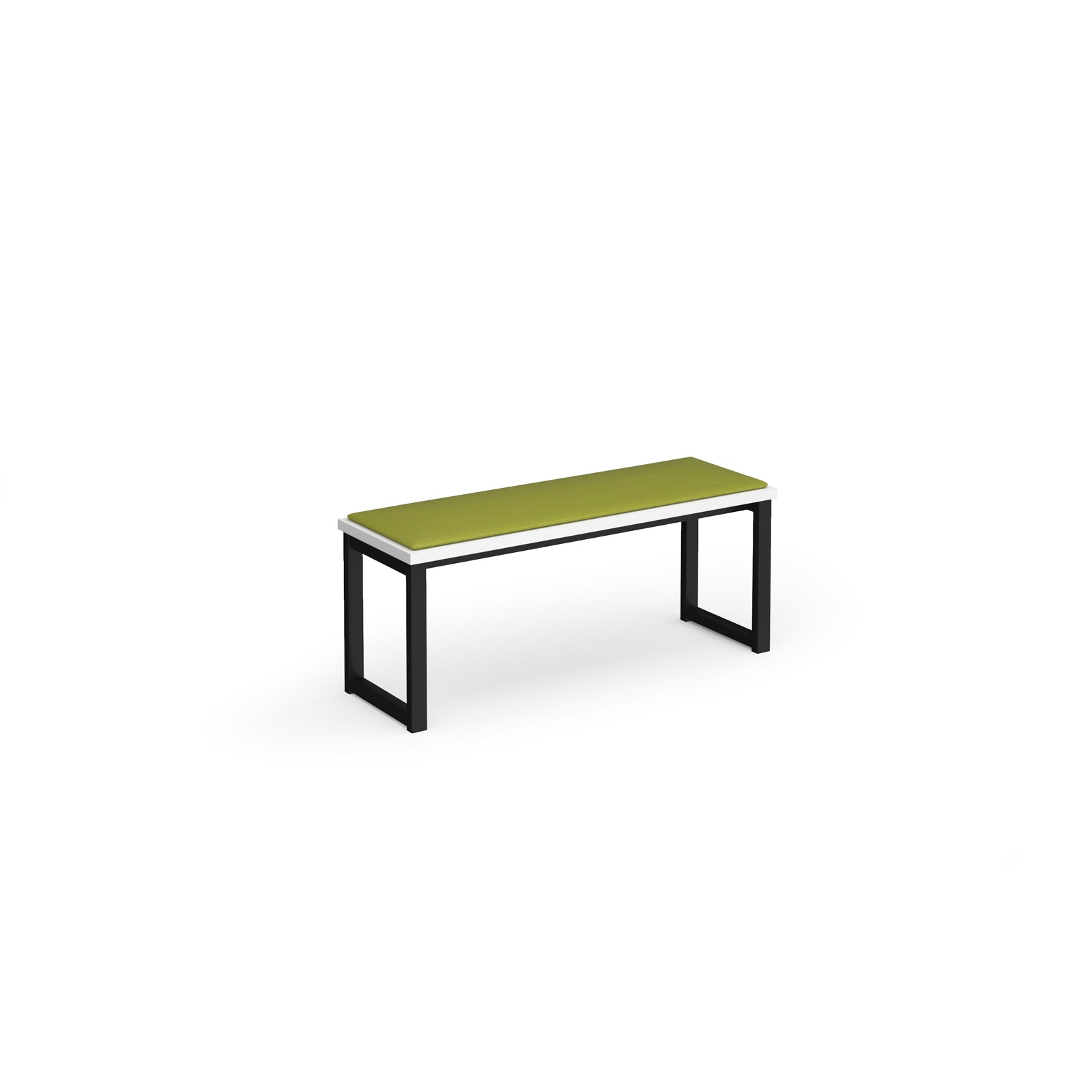 Otto low bench with seat pad