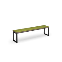 Otto low bench with seat pad