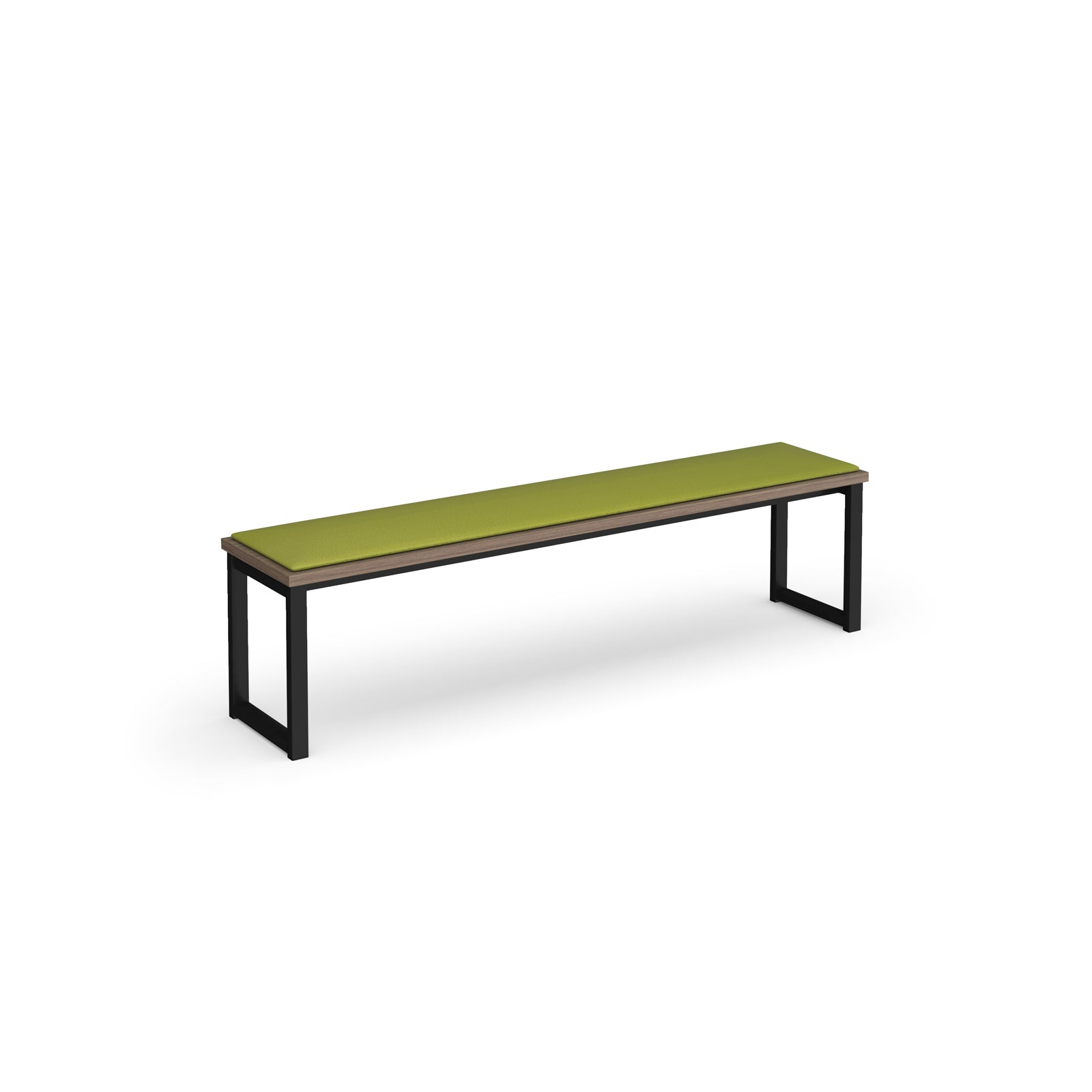 Otto low bench with seat pad