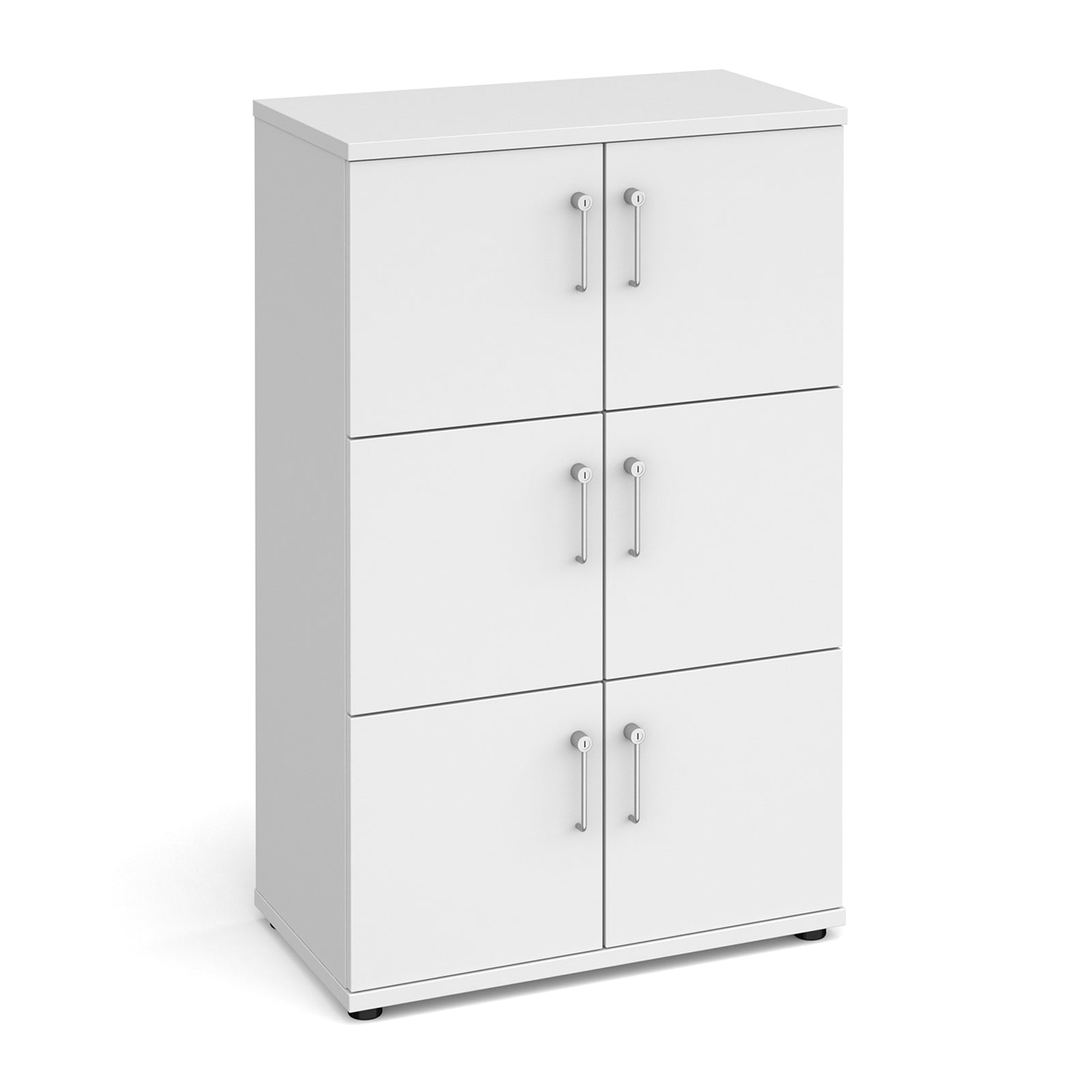 Wooden storage lockers