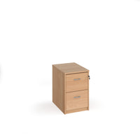 Wooden 2 door filing cabinet