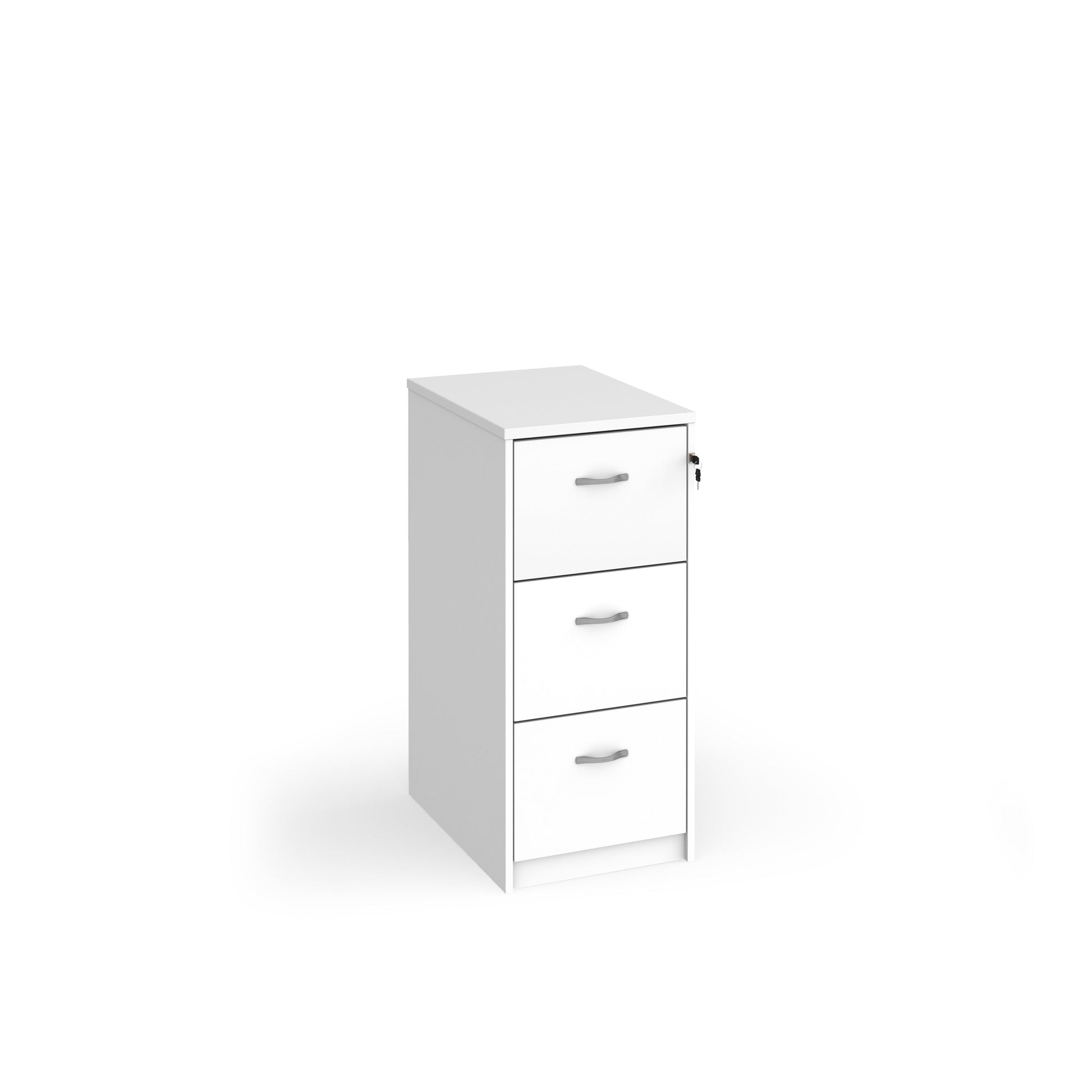 Wooden 3 door filing cabinet