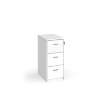 Wooden 3 door filing cabinet