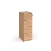 Wooden 4 door filing cabinet
