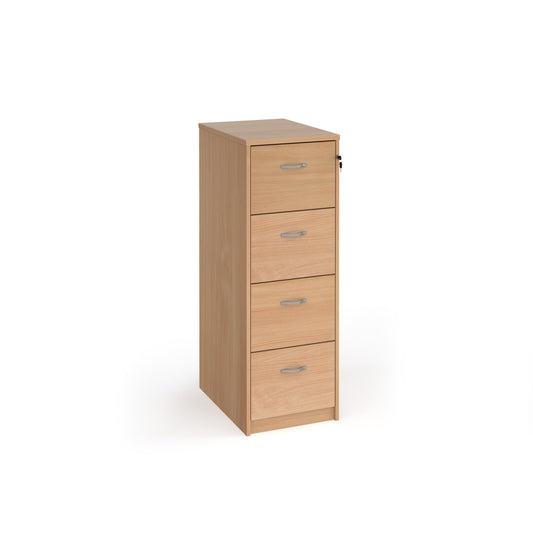 Wooden 4 door filing cabinet