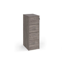 Wooden 4 door filing cabinet
