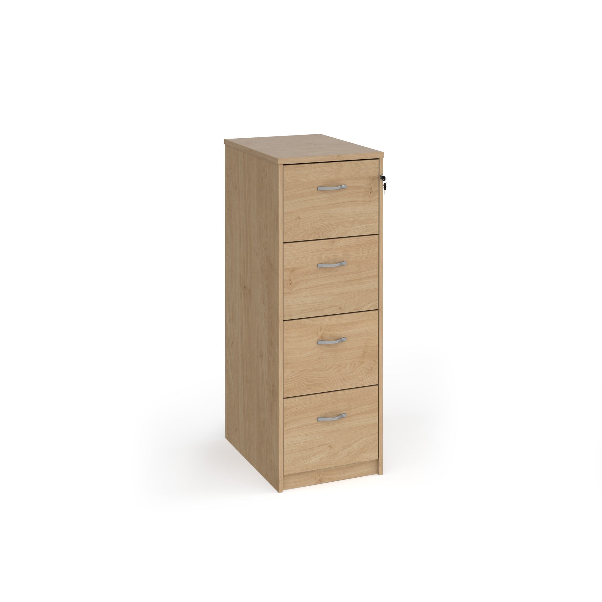 Wooden 4 door filing cabinet