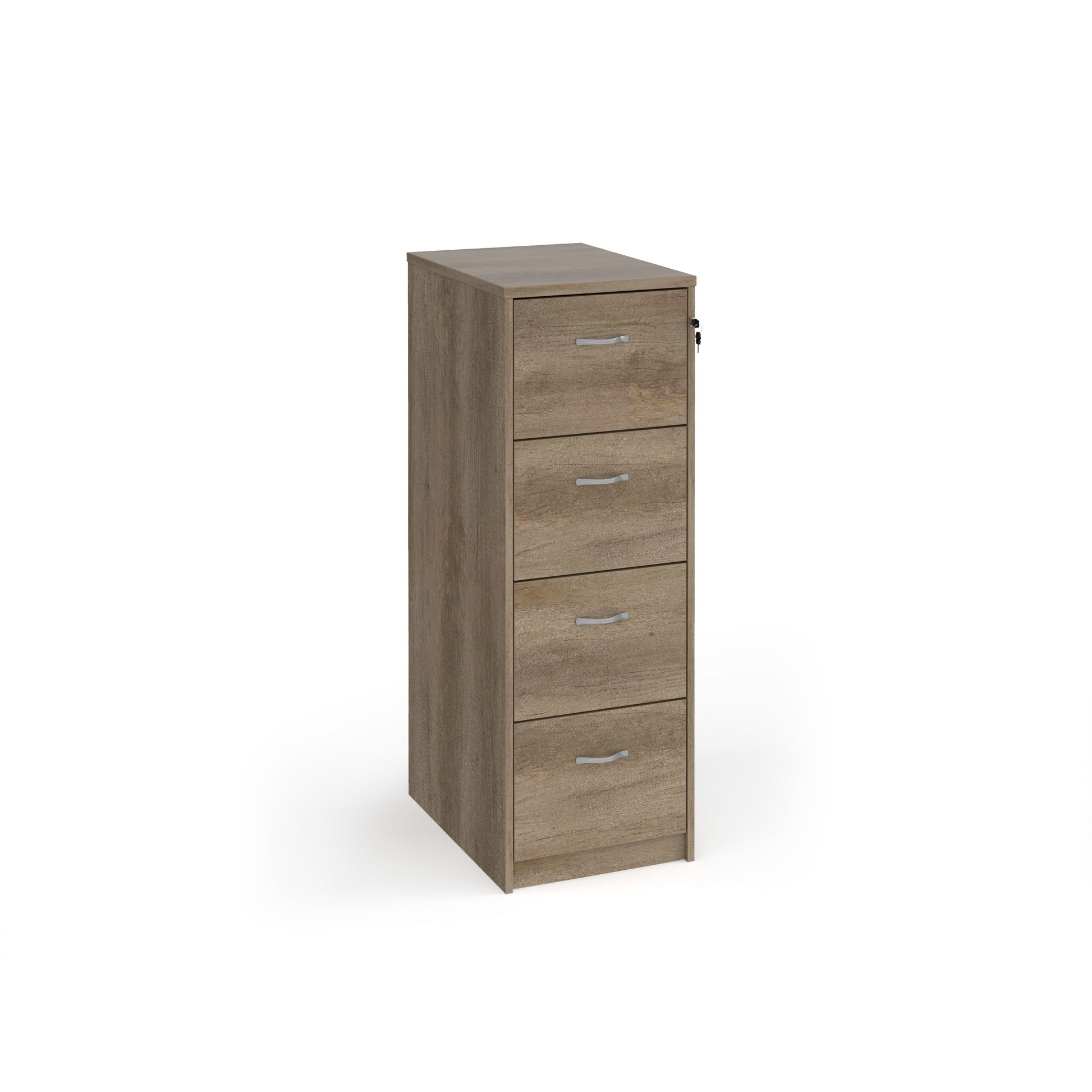 Wooden 4 door filing cabinet