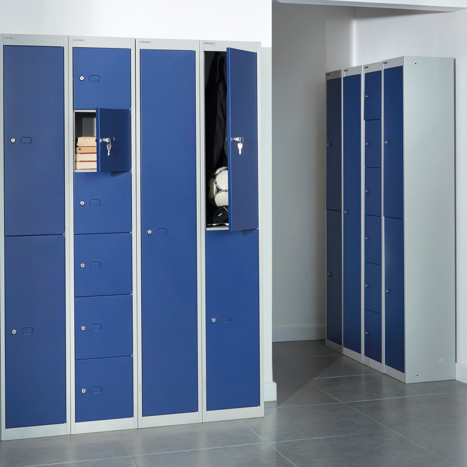 Bisley lockers 457mm deep