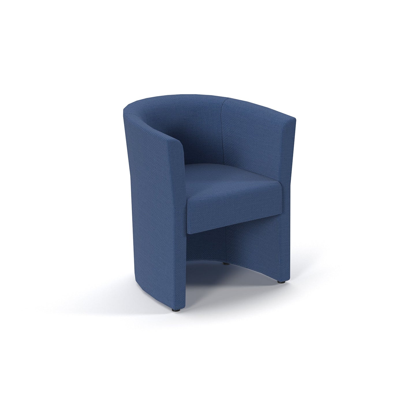 Fabric single tub chair