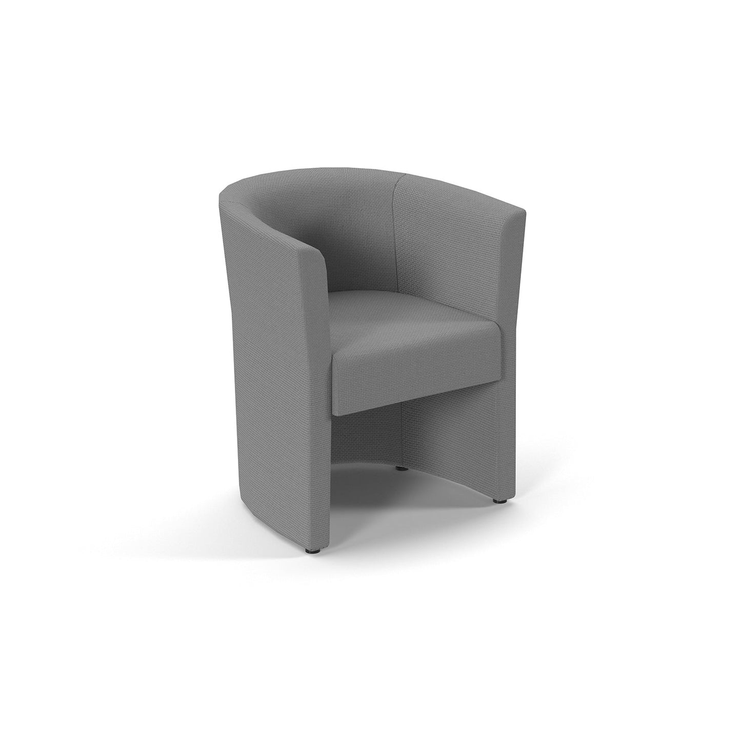 Fabric single tub chair