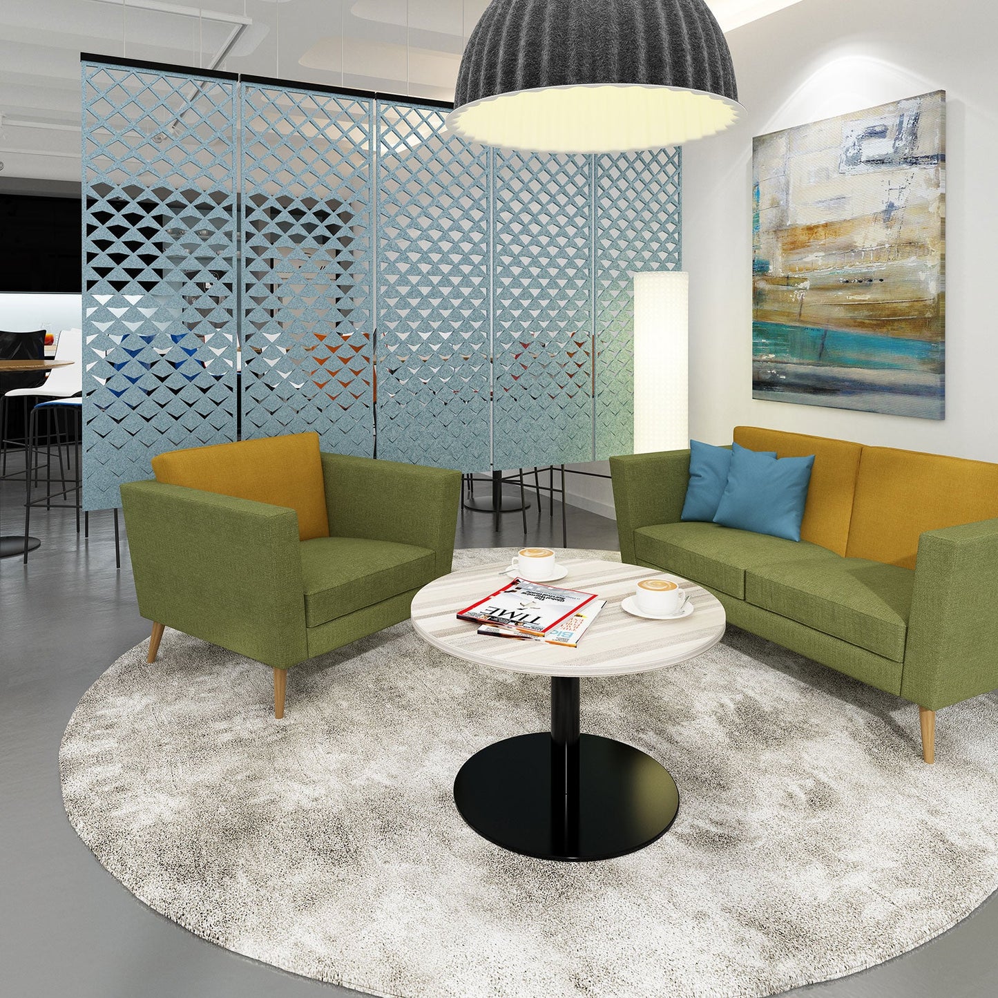 Lyric 900 classic soft seating - metal legs