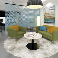 Lyric 900 classic soft seating - metal legs