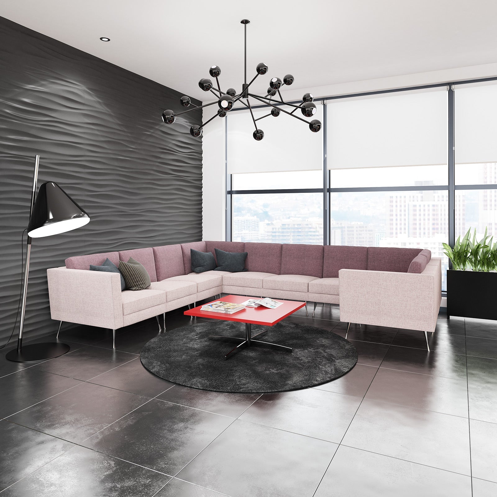 Lyric modular soft seating