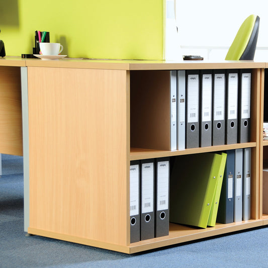 Deluxe desk high bookcase