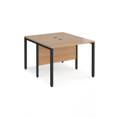 Maestro 25 Bench Back To Back Straight Desks 1200Mm