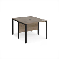 Maestro 25 bench back to back straight desks 1200mm