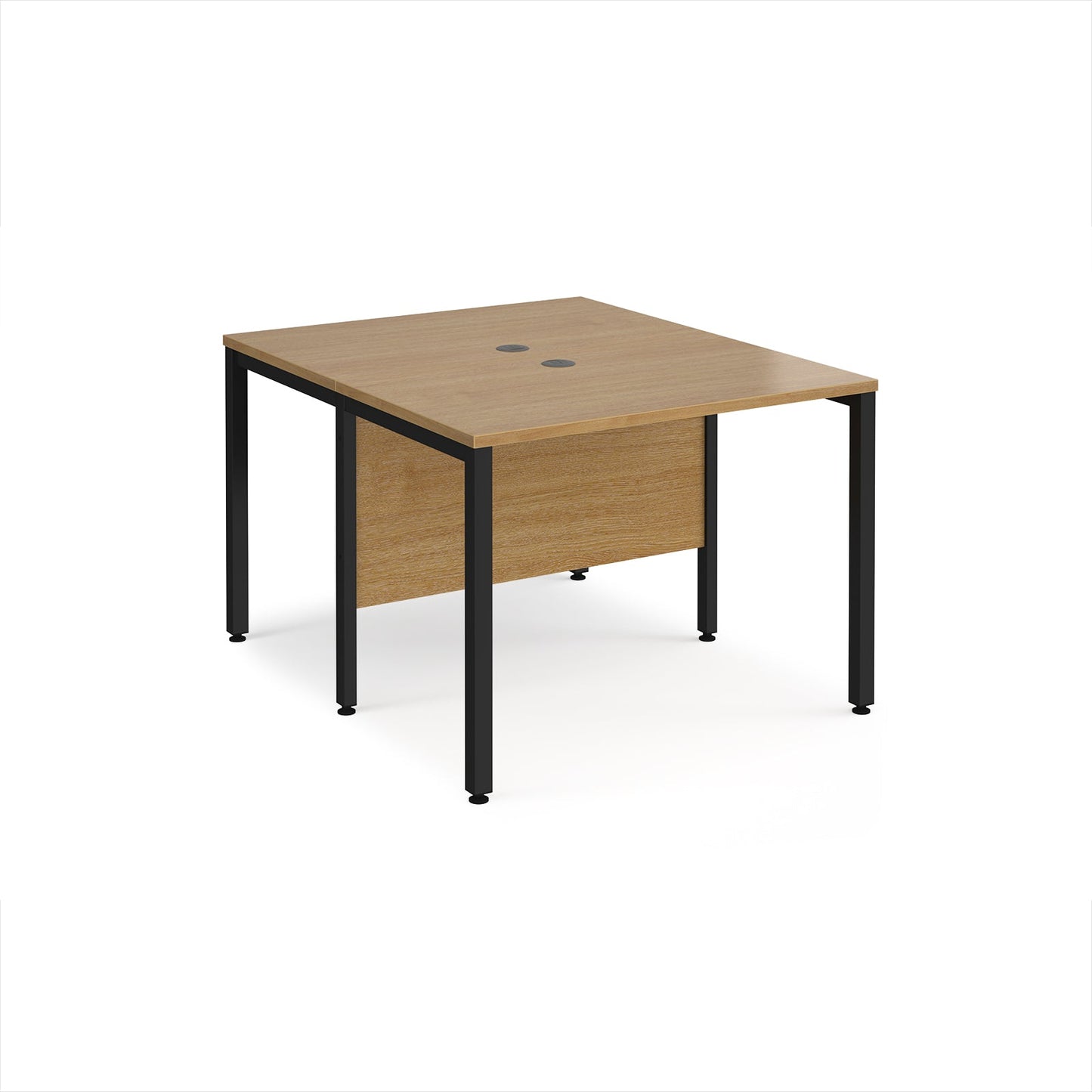 Maestro 25 bench back to back straight desks 1200mm