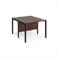 Maestro 25 bench back to back straight desks 1200mm