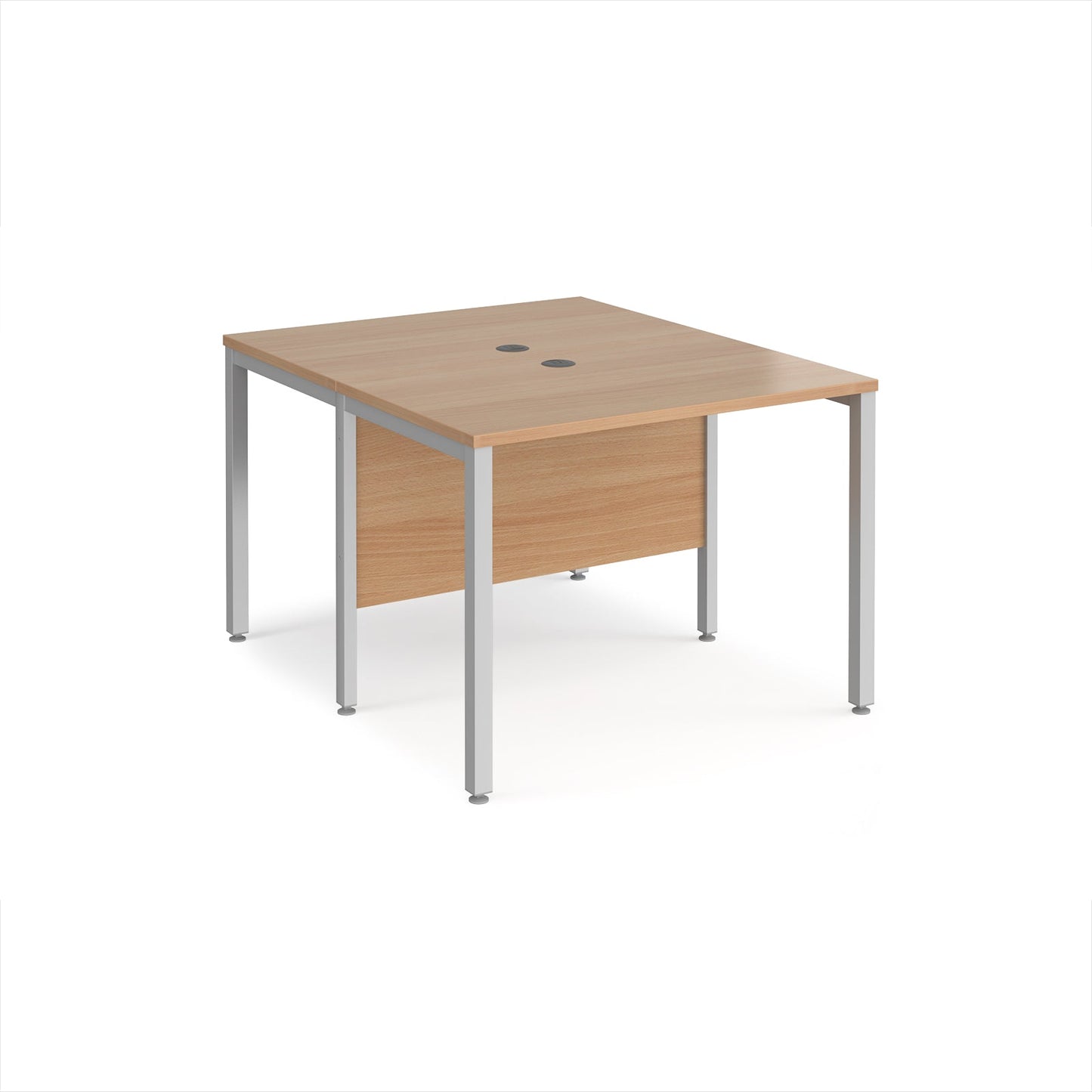 Maestro 25 bench back to back straight desks 1200mm