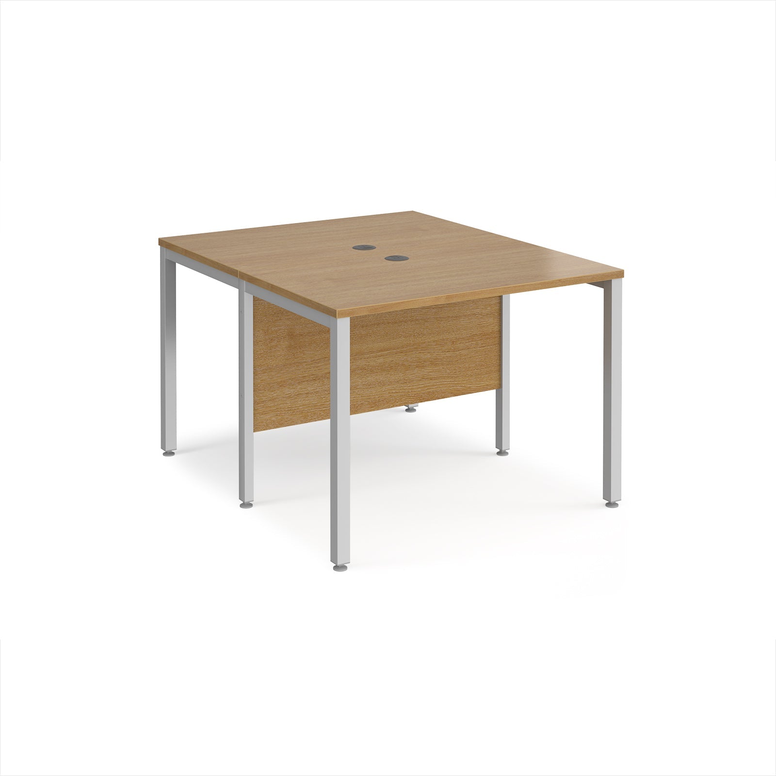 Maestro 25 bench back to back straight desks 1200mm