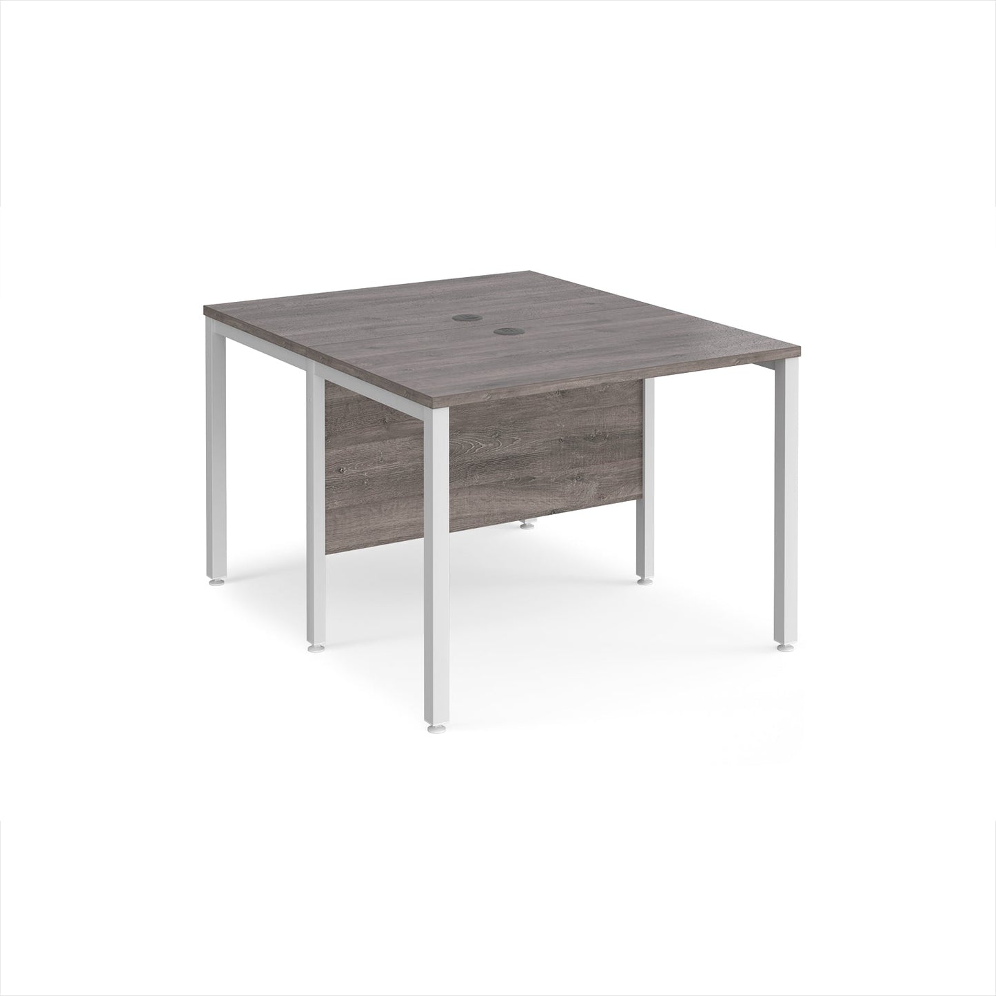 Maestro 25 bench back to back straight desks 1200mm